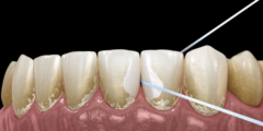 الفراغات بعد إزالة الجير | وما هي اسباب تكون الجير على الاسنان؟